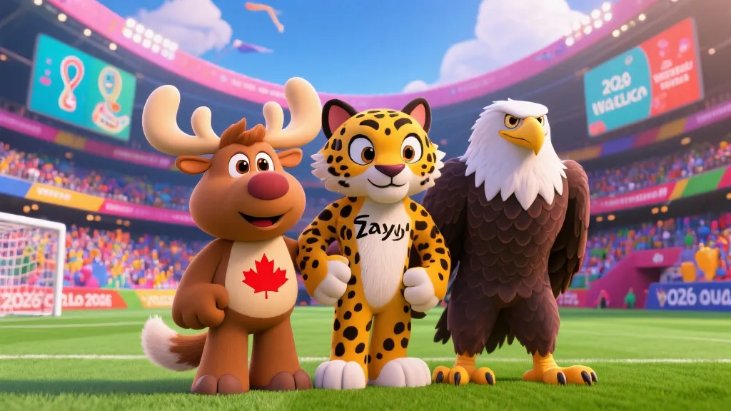 揭秘2026世界杯吉祥物：Maple、Zayu与Clutch背后的文化密码与狂欢寓意